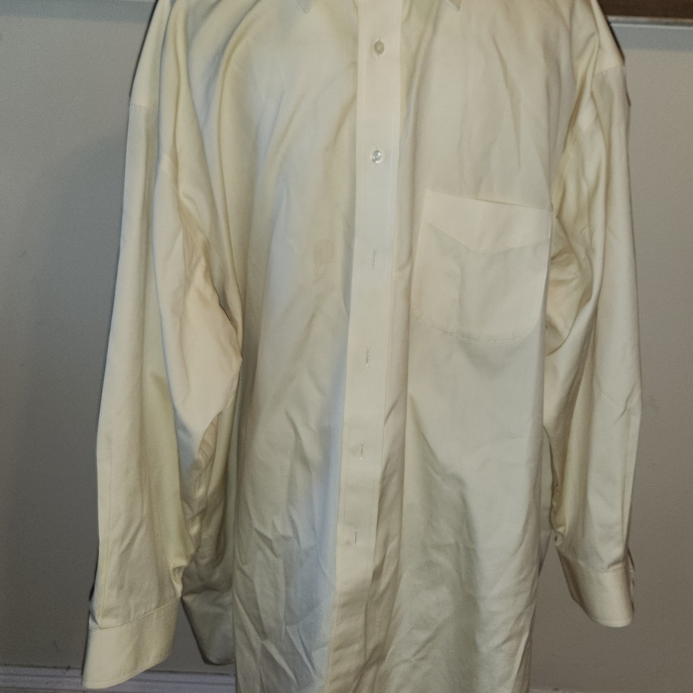 Jos. A. Bank Light Yellow Dress Shirt